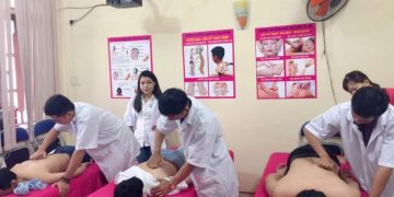 đào tạo xoa bóp bấm huyệt