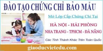 đào tạo chứng chỉ bảo mẫu