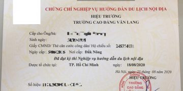 chứng chỉ hướng dẫn viên du lịch nội địa