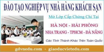 đào tạo nghiệp vụ nhà hàng khách sạn
