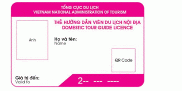 Thủ tục cấp đổi thẻ hướng dẫn viên du lịch quốc tế, thẻ hướng dẫn viên du lịch nội địa
