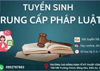 Tuyển sinh trung cấp Luật từ xa