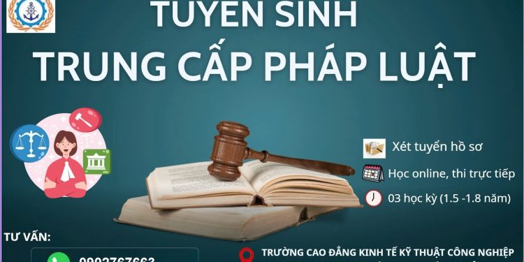 Tuyển sinh trung cấp Luật từ xa